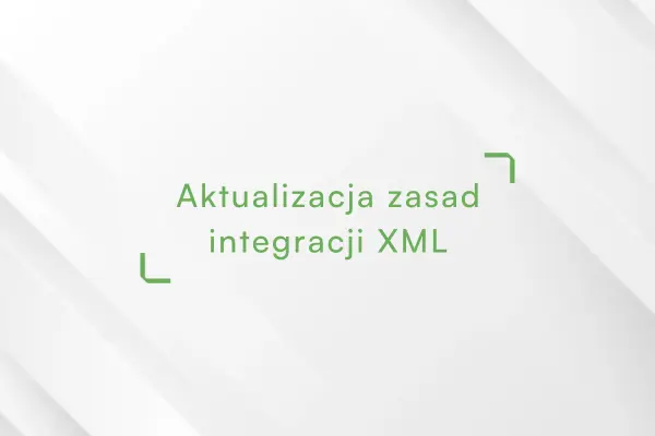 Aktualizacja zasad integracji XML