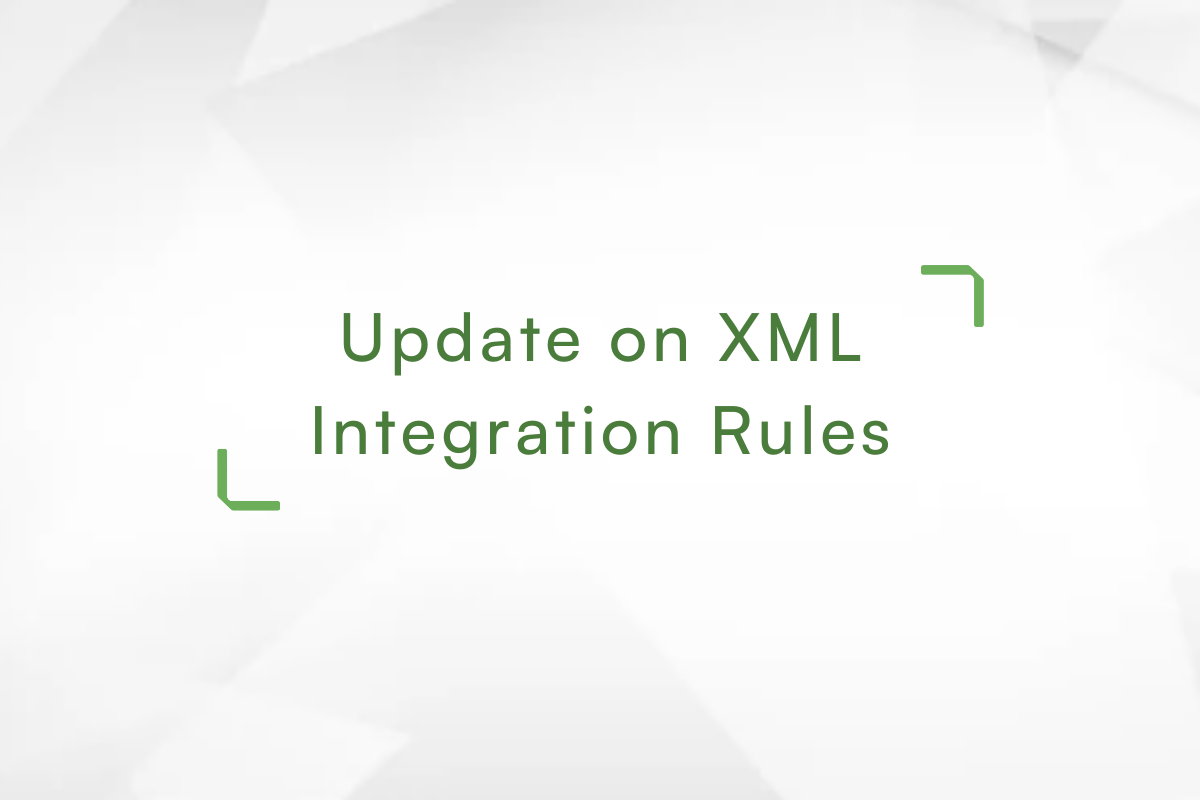 Update on XML Integration Rules