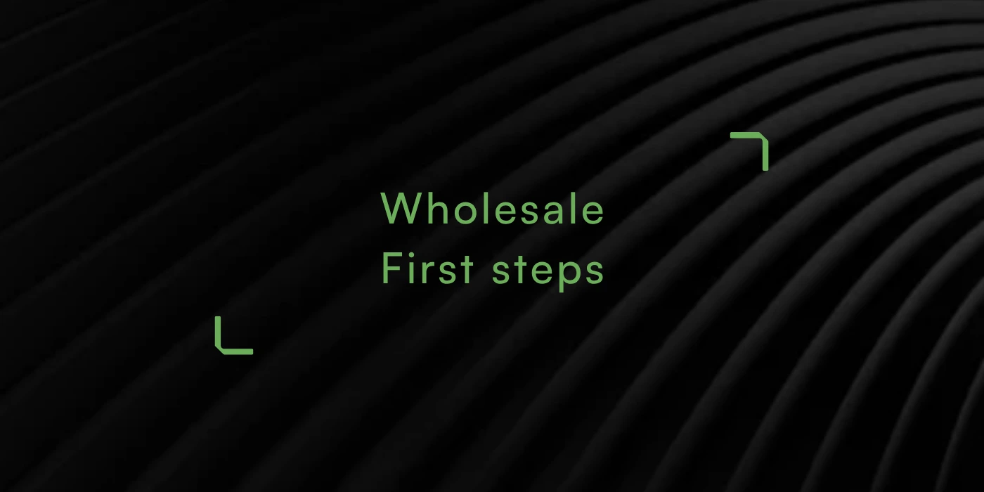 Wholesale-first-steps