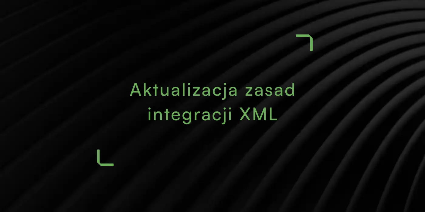 Aktualizacja zasad integracji XML