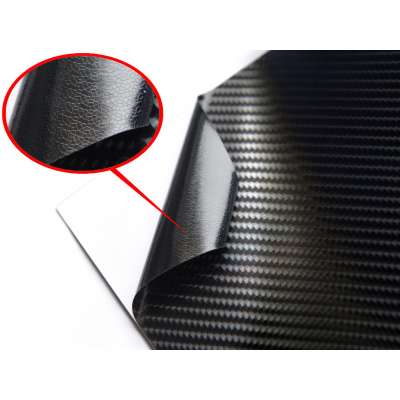 Carbon 4D roll film black 1.52x30m
