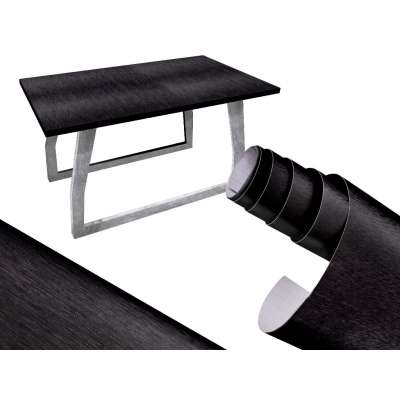 Foil roll metallic brushed black 1,52x30m