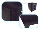 Foil roll metallic brushed black 1,52x30m 4