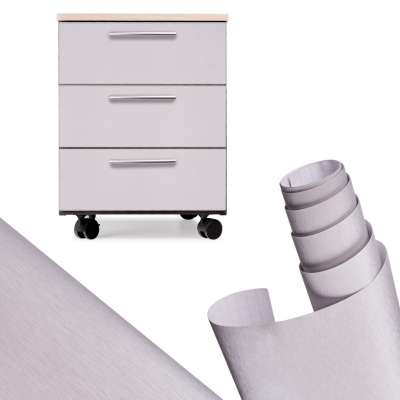 Foil roll metallic brushed silver 1,52x30m