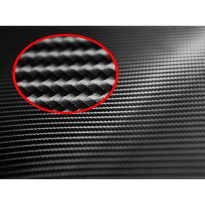 Folia rolka carbon 4D czarna 1,52x30m