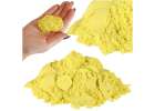 Kinetic sand 1kg in a pouch yellow 1
