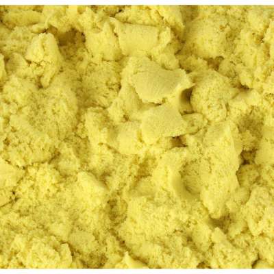 Kinetic sand 1kg in a pouch yellow