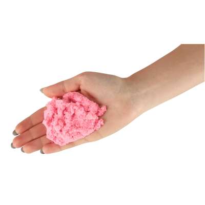 Piasek kinetyczny 1kg w woreczku  różowy
