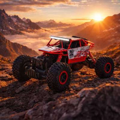 RC car Rock Crawler HB 2.4GHz 1:18 red