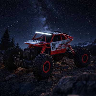 RC car Rock Crawler HB 2.4GHz 1:18 red
