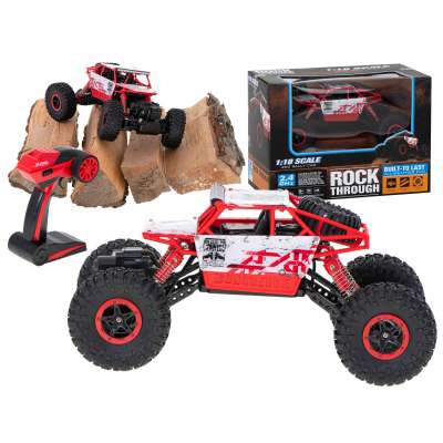 RC car Rock Crawler HB 2.4GHz 1:18 red