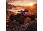 Samochód zdalnie sterowany na pilota RC Rock Crawler HB 2,4GHz 1:18 czerwony 14