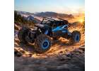 Samochód zdalnie sterowany na pilota RC Rock Crawler HB 2,4GHz 1:18 niebieski 14