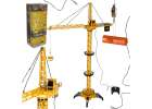 Dźwig Żuraw budowlany zdalnie sterowany  RC z hakiem 4CH 128cm 1