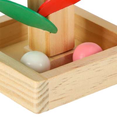 Educational tree wooden blocks ball track Kulodrom Montessori