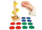 Educational tree wooden blocks ball track Kulodrom Montessori 8