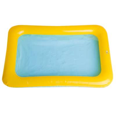 Inflatable sandbox for kinetic sand