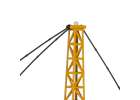 RC crane with hook 4CH 128cm 4