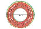 Watermelon 80cm Inflatable Wheel 7