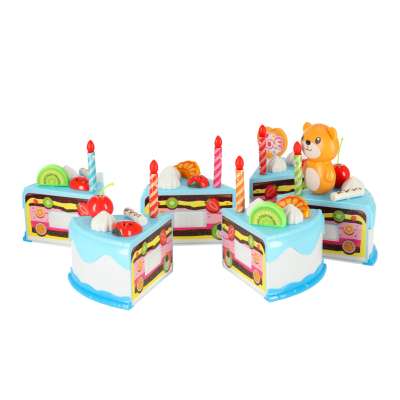 Birthday Cake Cutting Kitchen 80 el. Blue