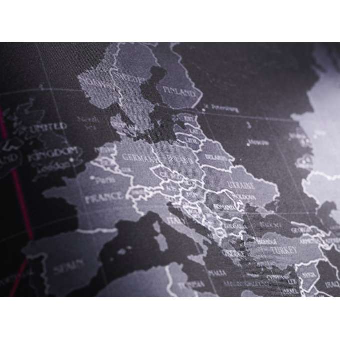 Desk pad world map 40x90cm