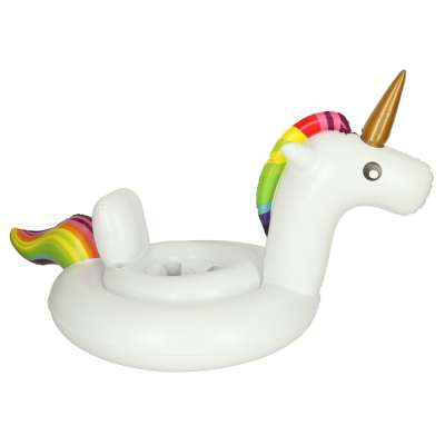 Inflatable wheel for children unicorn with seat 70cm