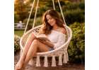 LUARO swing chair stork's nest ecru 80 cm 150 kg 3
