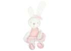 Plush mascot rabbit in pink dress 42cm 3
