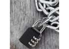 Cipher combination latch padlock for suitcase 9