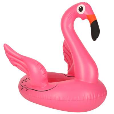 Inflatable pontoon wheel for children flamingo