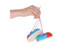 Wooden shoes for learning how to tie shoelaces 2 pieces 7