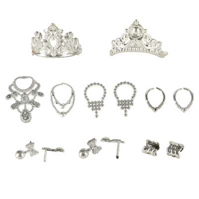 Doll clothes + accessories set of 43 el.