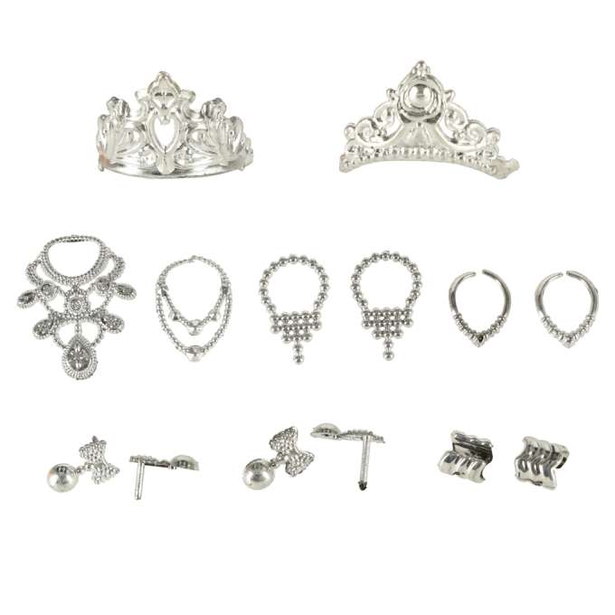 Doll clothes + accessories set of 43 el.