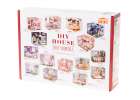 Dollhouse wooden living room model to assemble LED 8008-A 4