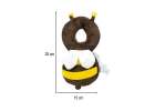Head protection cushion for learning to walk backpack fall safety bee 4