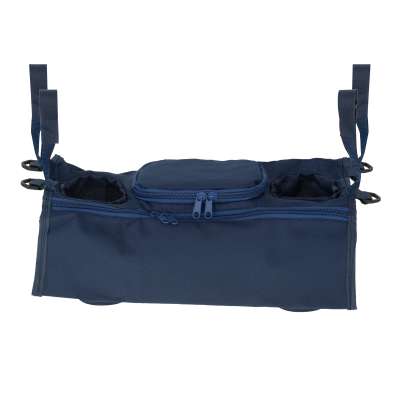 Drinks bottle trolley organiser navy blue