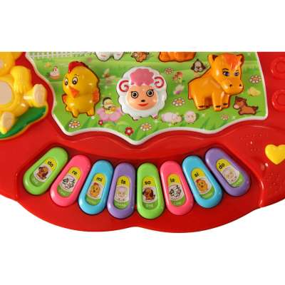 Piano interactive organ educational animal sounds farm