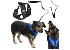 Pressureless walking harness adjustable reflector for dog cat + leash size XL 1