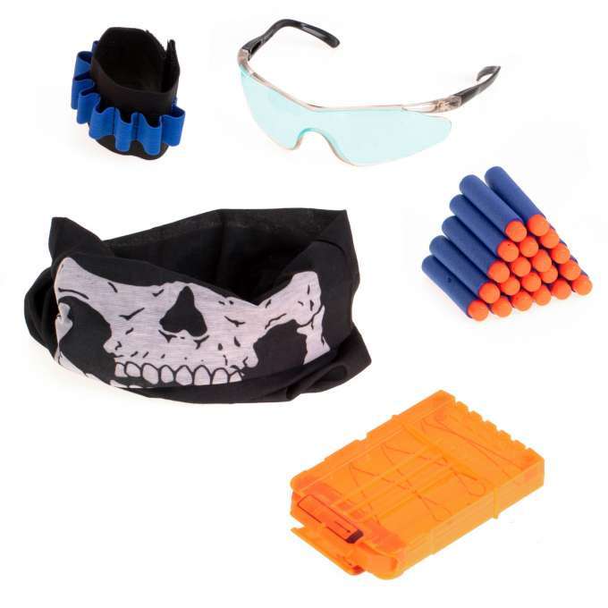 Tactical vest + Nerf launcher accessories