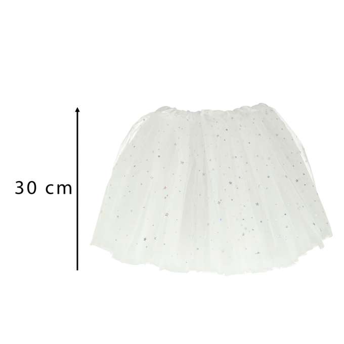Unicorn carnival costume headband+skirt white 3-6 years old