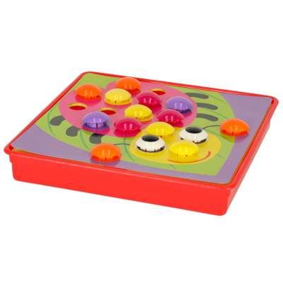 Educational Button Mosaic Puzzle 57el.