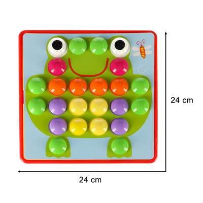 Educational Button Mosaic Puzzle 57el.