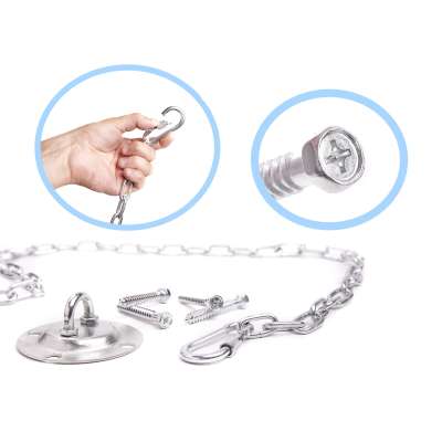 Ceiling mount hammock swing hook chain 200kg