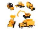 Construction machinery car set of 6 pcs 1