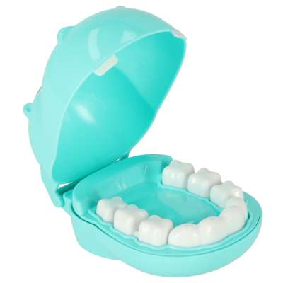 Dentist doctor set hippo blue