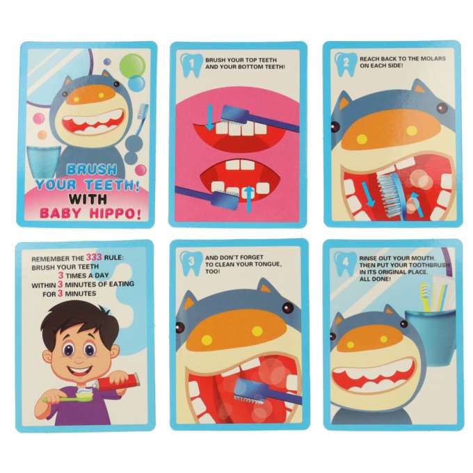 Dentist medical kit hippo pink