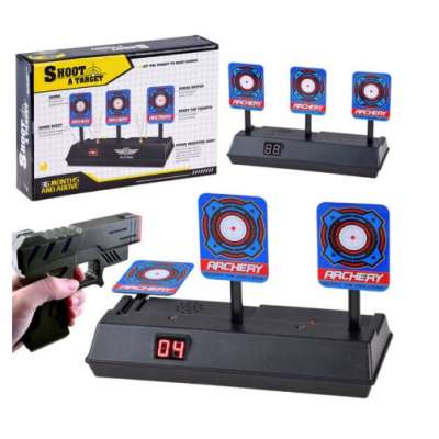 Electronic shooting target 3 targets digital