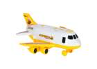 Folding plane transporter with cars + 3 construction vehicles lights sound 8