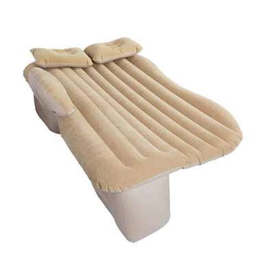 Inflatable mattress car bed 130x80cm beige
