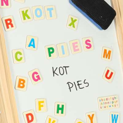 Magnetic chalkboard abacus paper chalk letters free of charge